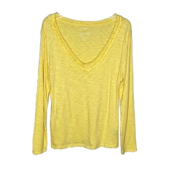 ❤️ 🆕 INC V-Neck Blouse Size PL - Picture 2 of 5
